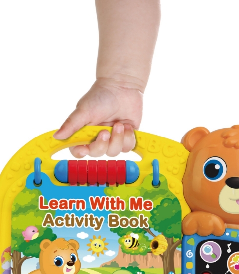 Imagine Cărticică interactivă Winfun – 13 pagini educative cu lumini, sunete și jocuri pentru copii de la 12 luni 