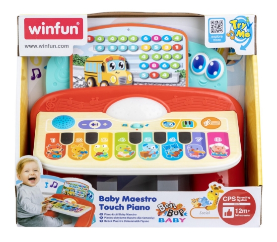 Imagine WINFUN PIAN CU SUNETE SI LUMINI CU 8 TASTE