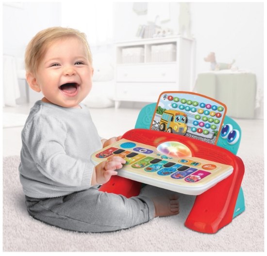 Imagine Winfun pian cu sunete si lumini cu 8 taste