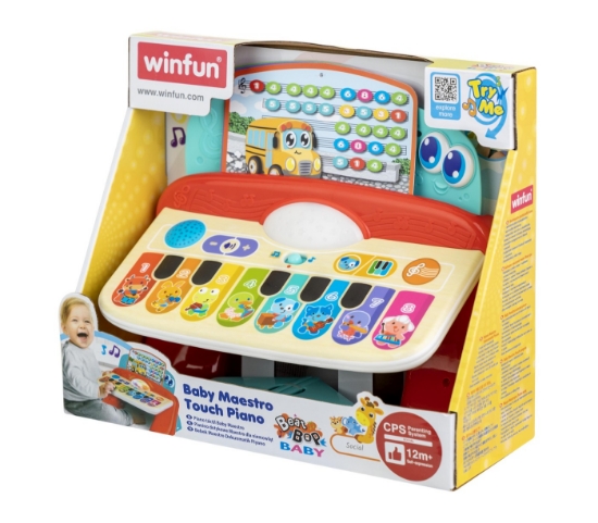 Imagine Winfun pian cu sunete si lumini cu 8 taste