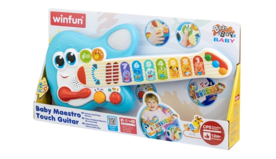 Imagine  Chitară interactivă Winfun – sunete, lumini și distracție muzicală!