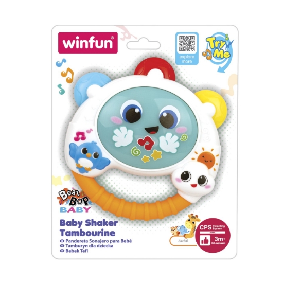 Imagine WINFUN TAMBURINA CU SUNETE SI LUMINI
