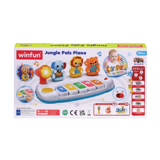 Imagine Winfun pian cu animalute