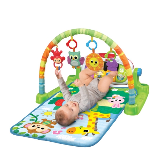 Imagine Centru muzical de activități Winfun – joacă veselă cu prietenii din junglă!