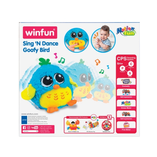 Imagine Winfun jucărie de plus pasăre