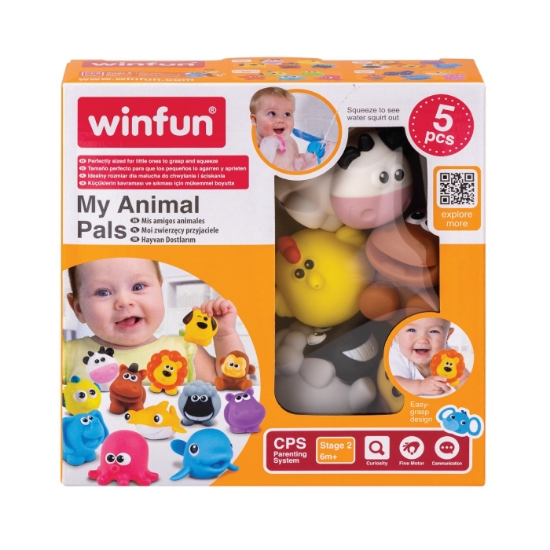 Imagine WINFUN SET JUCARII DE BAIE ANIMALUTE DE LA FERMA