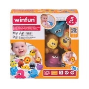 Imagine WINFUN SET JUCARII DE BAIE ANIMALUTE DIN JUNGLA