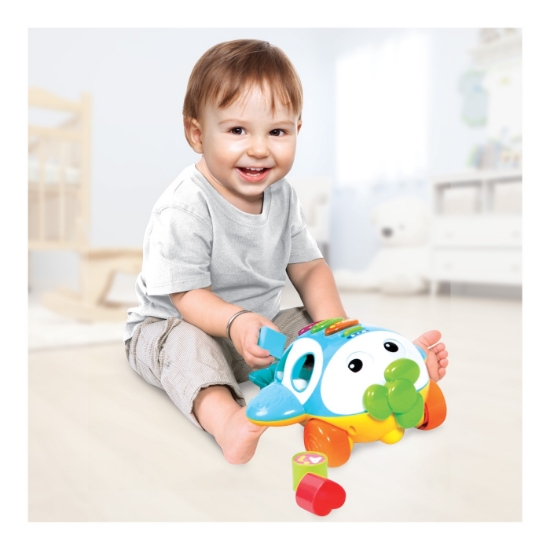 Imagine Winfun jucărie de tras avion cu activități