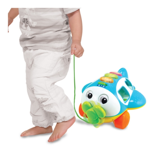 Imagine Winfun jucărie de tras avion cu activități