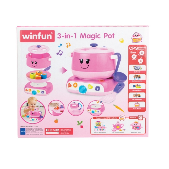 Imagine Oala Magică 3în1 Winfun – joacă de-a bucătarii mici!