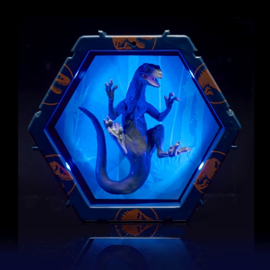 Imagine WOW! PODS - DINO BLUE SI CU EFECTE SONORE