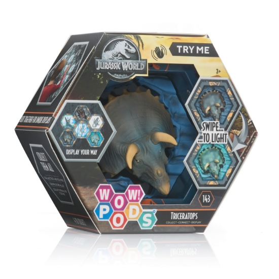 Imagine WOW! PODS - DINO TRICERATROPS SI CU EFECTE SONORE