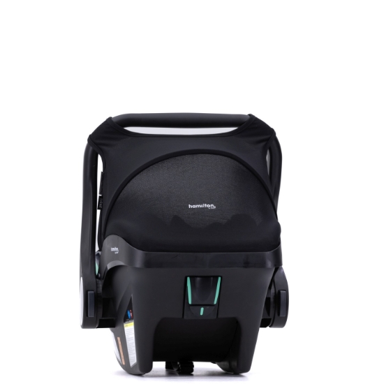 Imagine Scoică auto Hamilton Zeno i-Size 40–87 cm, RWF, Black