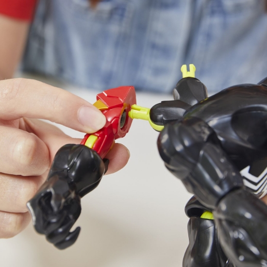 Imagine MARVEL AVENGERS MIX MASHERS FIGURINA VENOM CU ACCESORII 12CM