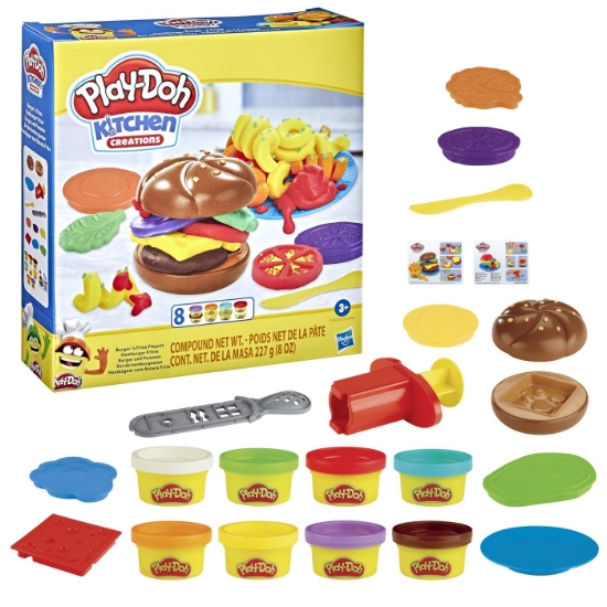 Imagine Play-Doh Kitchen Creations – Set de gătit hamburger