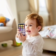 Imagine  TELEFON MOBIL INTERACTIV BEBE INREGISTREAZA SI INVATA