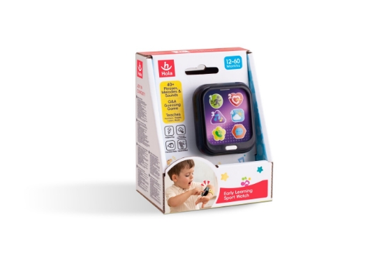 Imagine Ceas educativ Hola – Primul smartwatch al curiozității!