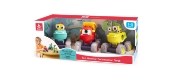 Imagine SET 3 MASINUTE DE CONSTRUCTIE MONSTRULETII AMUZANTI CU FRICTIUNE