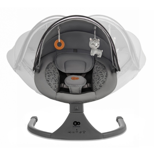 Imagine Leagăn electric Kinderkraft LUMI 2, Dark Grey