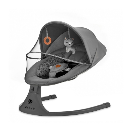 Imagine Leagăn electric Kinderkraft LUMI 2, Dark Grey