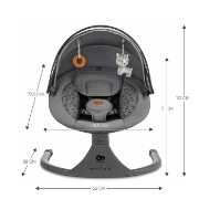 Imagine LEAGAN ELECTRIC KINDERKRAFT LUMI 2, DARK GREY