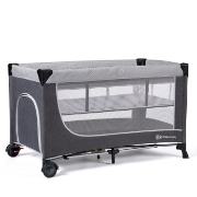 Imagine Patut de călătorie Kinderkraft LEODY, GREY