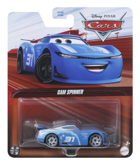 Imagine MASINUTA METALICA CARS3 PERSONAJUL CAM SPINNER