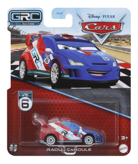 Imagine MASINUTA METALICA CARS3 PERSONAJUL RAOUL CAROULE