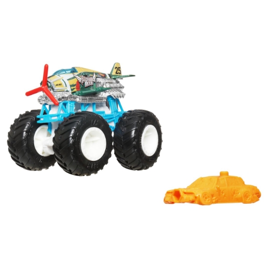 Imagine Hot Wheels Monster Truck mașinuța Airplane Mode scara 1:64