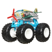 Imagine HOT WHEELS MONSTER TRUCK MASINUTA AIRPLANE MODE SCARA 1:64