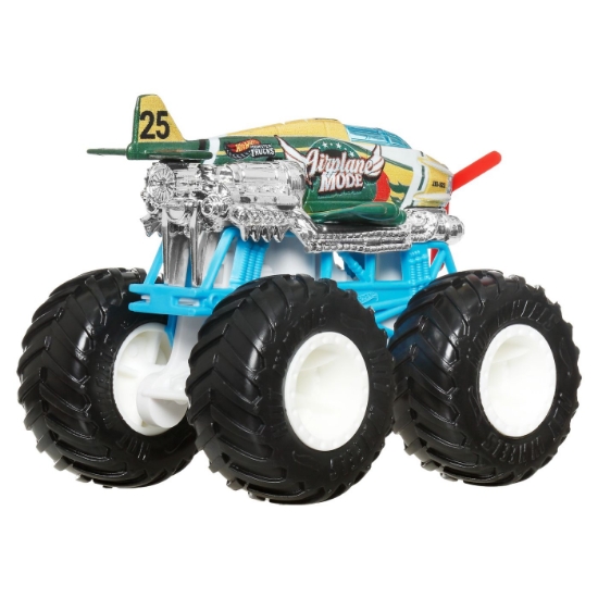 Imagine Hot Wheels Monster Truck mașinuța Airplane Mode scara 1:64