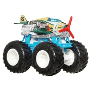 Imagine HOT WHEELS MONSTER TRUCK MASINUTA AIRPLANE MODE SCARA 1:64