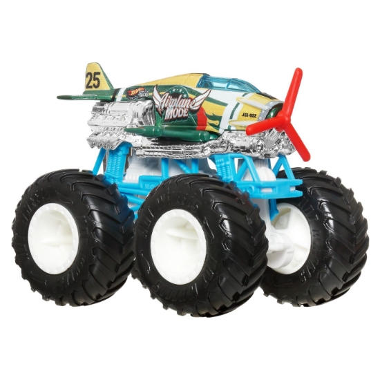 Imagine Hot Wheels Monster Truck mașinuța Airplane Mode scara 1:64