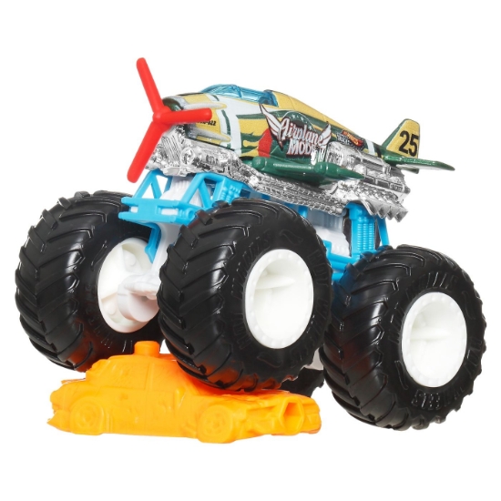 Imagine Hot Wheels Monster Truck mașinuța Airplane Mode scara 1:64