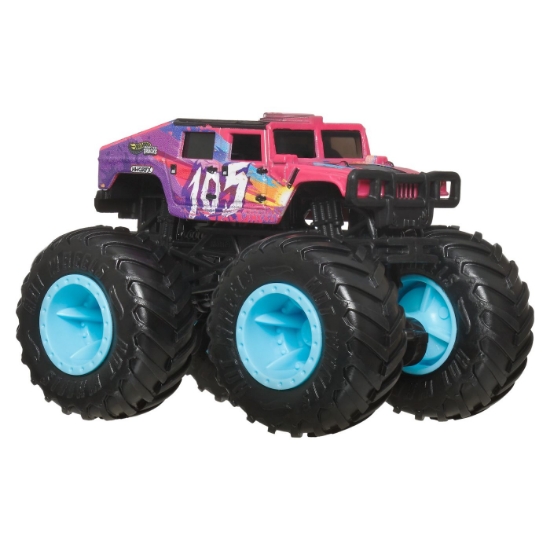 Imagine Hot Wheels Monster Truck mașinuță Humvee 4-CT Fastback scara 1:64
