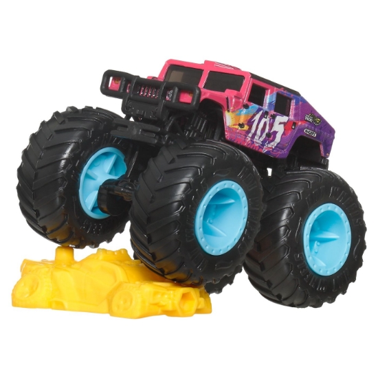 Imagine Hot Wheels Monster Truck mașinuță Humvee 4-CT Fastback scara 1:64
