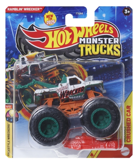 Imagine HOT WHEELS MONSTER TRUCK MASINUTA RAMBLIN WRECKER SCARA 1:64