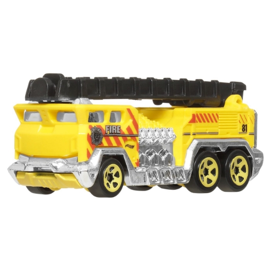 Imagine Hot Wheels Monster Truck și mașinuță metalică Night Shifter