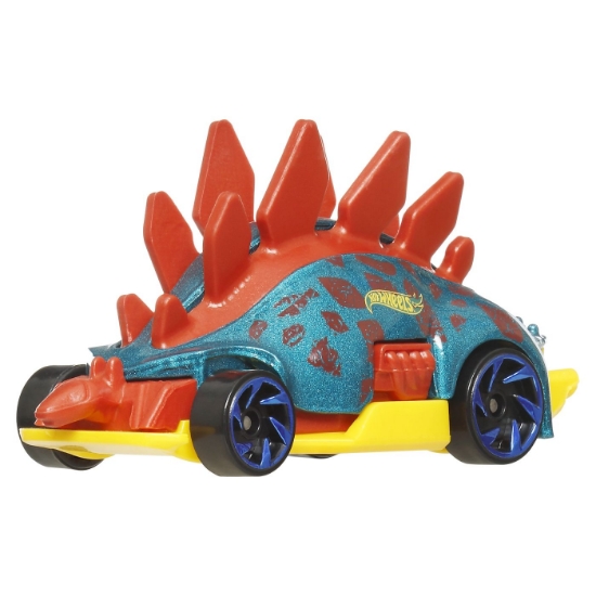 Imagine Hot Wheels Monster Truck și mașinuță metalică Motosaurus