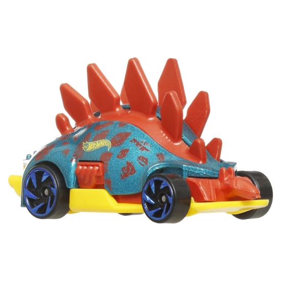 Imagine Hot Wheels Monster Truck și mașinuță metalică Motosaurus