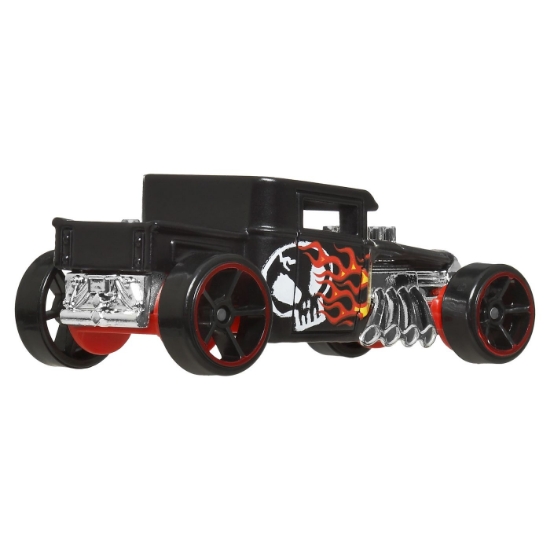 Imagine  Hot Wheels Monster Truck și mașinuța metalică Bone Shaker