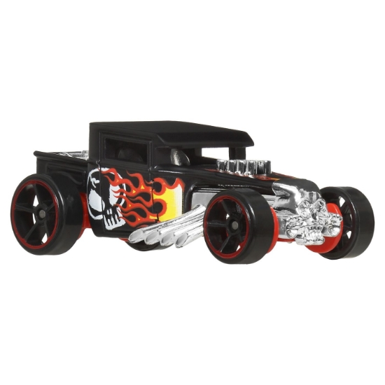 Imagine  Hot Wheels Monster Truck și mașinuța metalică Bone Shaker