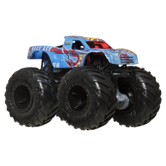 Imagine Hot Wheels Monster Truck si masinuta metalica Race Ace