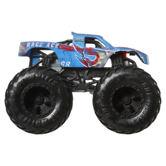 Imagine Hot Wheels Monster Truck si masinuta metalica Race Ace