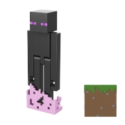 Imagine MINECRAFT CRAFT A BLOCK FIGURINA ENDERMAN 8CM