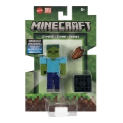 Imagine MINECRAFT CRAFT A BLOCK FIGURINA ZOMBI 8CM