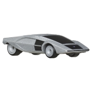 Imagine HOT WHEELS PREMIUM SET 2 MASINUTE METALICE LAMBORGHINI COUNTACH LP5000 QV SI LANCIA STRATOS ZERO SCARA 1:64