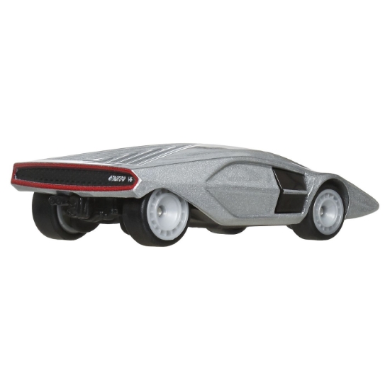Imagine Hot Wheels Premium set 2 mașinuțe metalice Lamborghini Countach LP5000 QV și Lancia Stratos Zero, scară 1:64