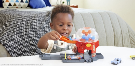 Imagine Hot Wheels City magazin de bomboane