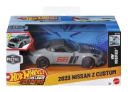 Imagine Hot Wheels Mașinuță metalică cu sistem Pull Back 2023 Nissan Z Custom HW Modified scara 1:43